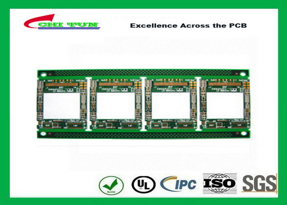 4 CNC PCB FR4 1.2MM монтажной платы слоя разнослоистых законченные и платы ломать