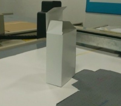 Автомат для резки ножевого клина коробки 350gsm бумажной коробки карточки