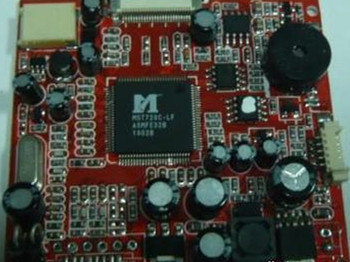 Золото погружения лазера красного агрегата PCB SMT сверля с испытанием зонда летания